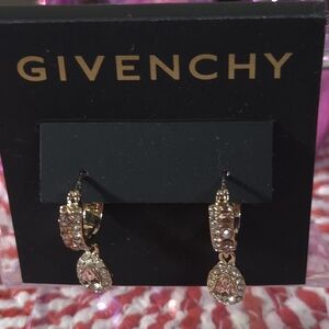 NWT Givenchy Sparkling Gold Earrings